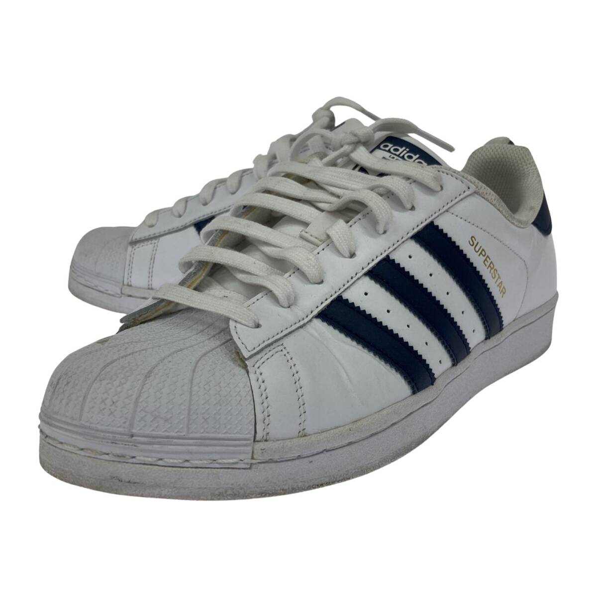 adidas アディダス CM8082 SUPERSTAR スニーカー size275/ホワイト×ネイビー