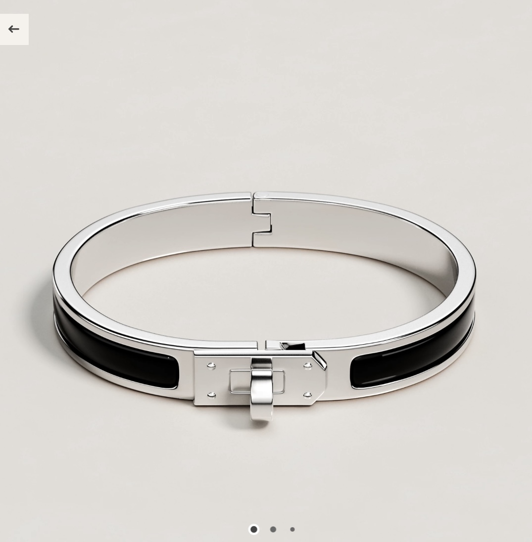 未使用新品】HERMES エルメス エナメルブレスレット《ミニ 未使用新品】HERMES エルメス エナメルブレスレット《ミニ