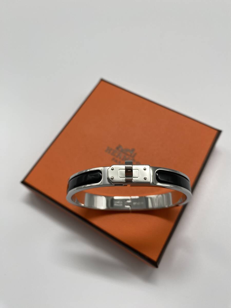 未使用新品】HERMES エルメス エナメルブレスレット《ミニ 未使用新品】HERMES エルメス エナメルブレスレット《ミニ