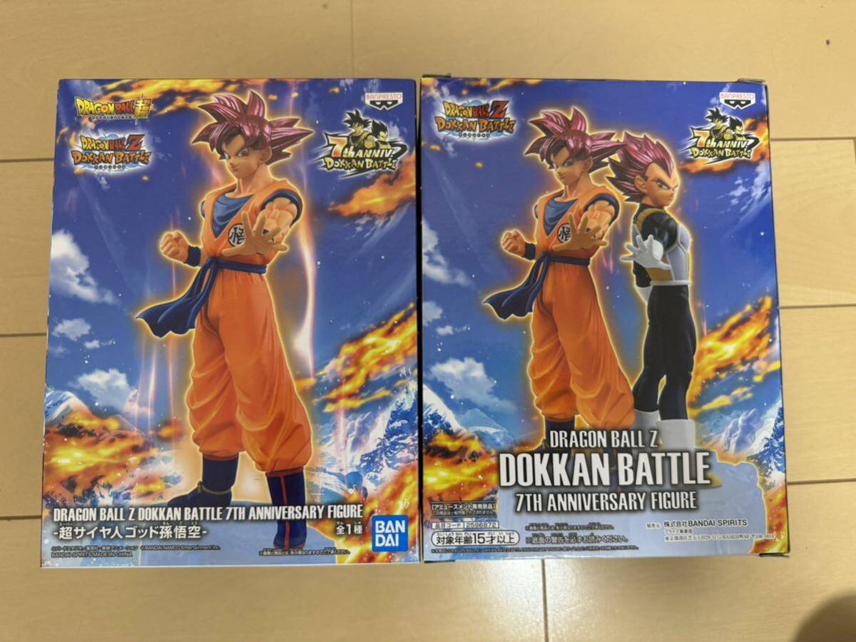 新品 セット ドラゴンボールZ ドッカンバトル 7th 記念 ベジータ 新品 セット ドラゴンボールZ ドッカンバトル 7th 記念 ベジータ