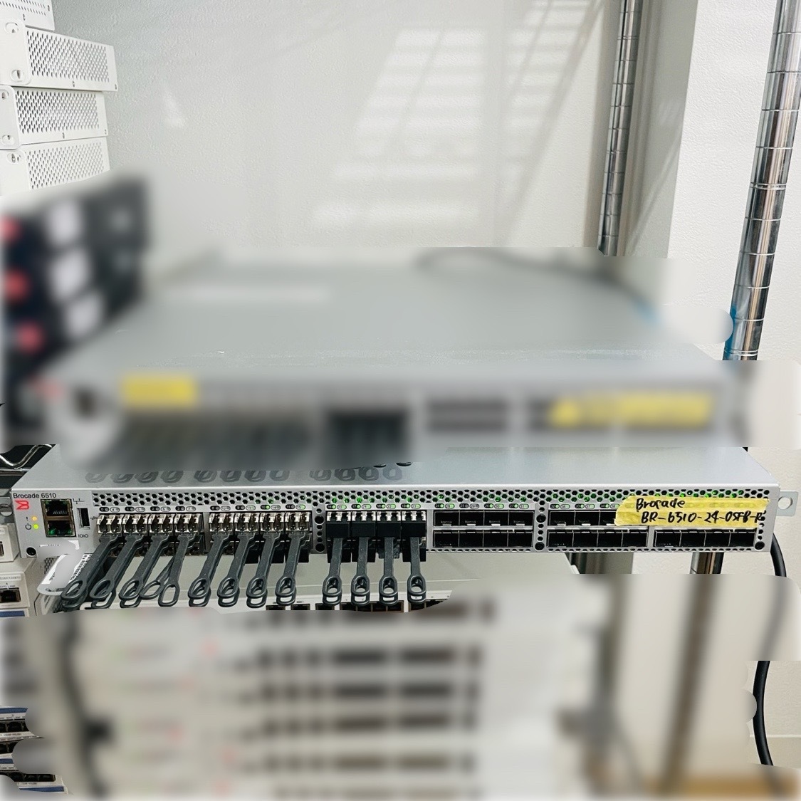 〇837 通電OK Brocade BR-6510-24-0SFP-R FC Gen 5 ファイバー 〇837 通電OK Brocade BR-6510-24-0SFP-R FC Gen 5 ファイバー