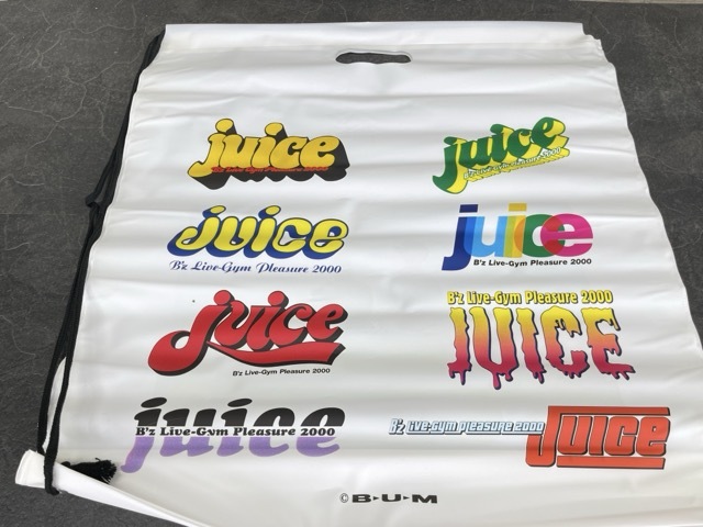 B'zグッズ Yahoo!オークション - B'z juice Live-Gym Pleasure 2000 グッズ