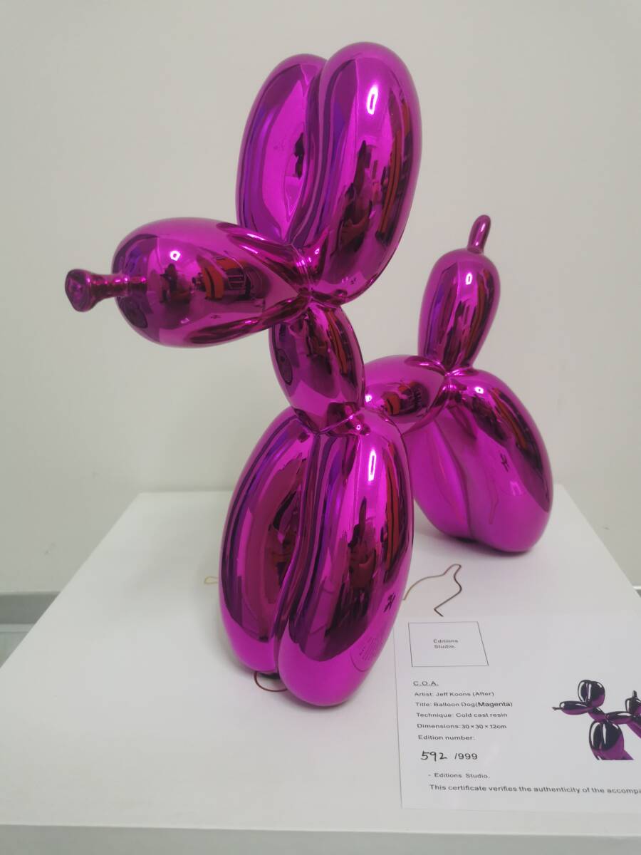 バンクシー バルーンドッグ 50x70cm ジェフクーンズ キャンバス バンクシー バルーンドッグ 50x70cm ジェフクーンズ キャンバス