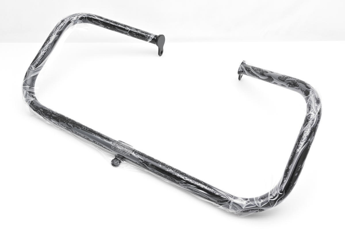 【ハーレー純正・美品】 49050-09A エンジンガード / グロスブラック　'09～ ツーリング_画像2