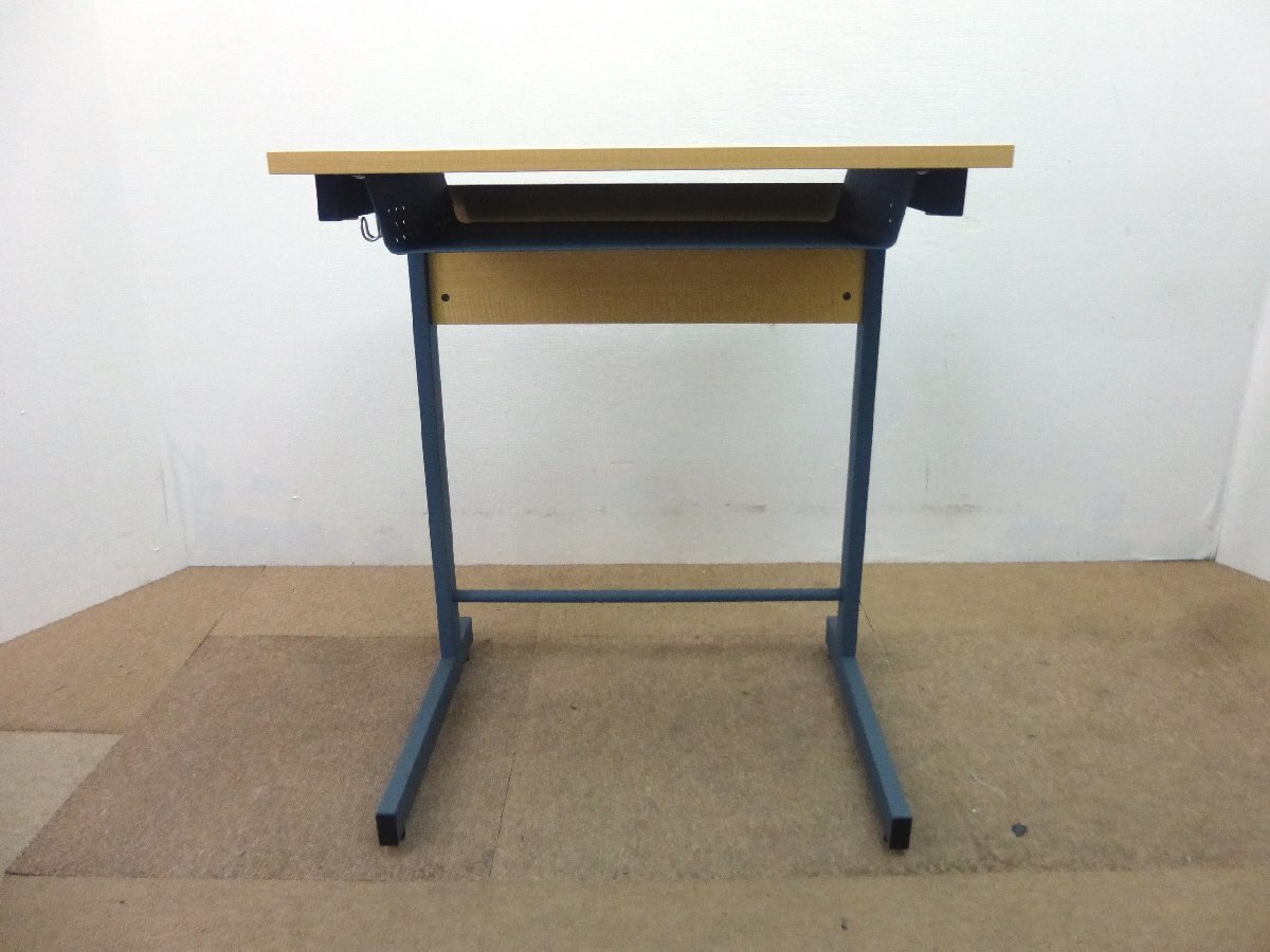 10966★スモール・研修用デスク L字脚 研修デスク 学校用デスク 教室用 塾用 ★中古・美品★