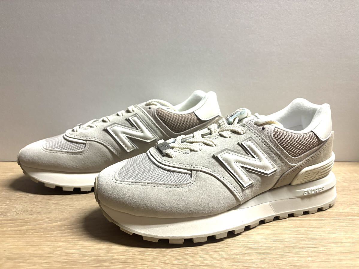 未使用 27.5cm D ニューバランス U574LG ブラウン new balance