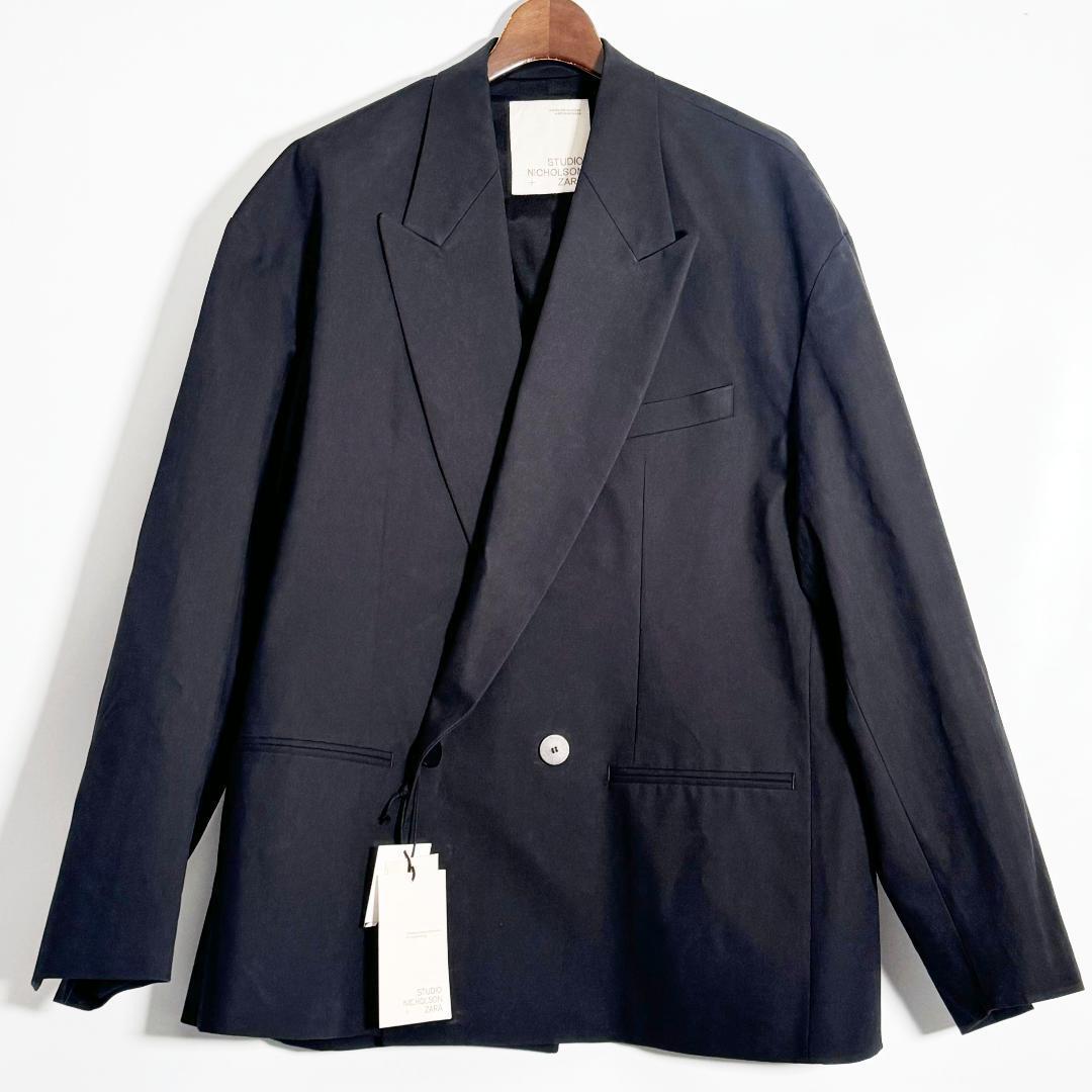STUDIO NICHOLSON×ZARA ダブルブレスト ブレザー スタジオ STUDIO NICHOLSON×ZARA ダブルブレスト ブレザー スタジオ
