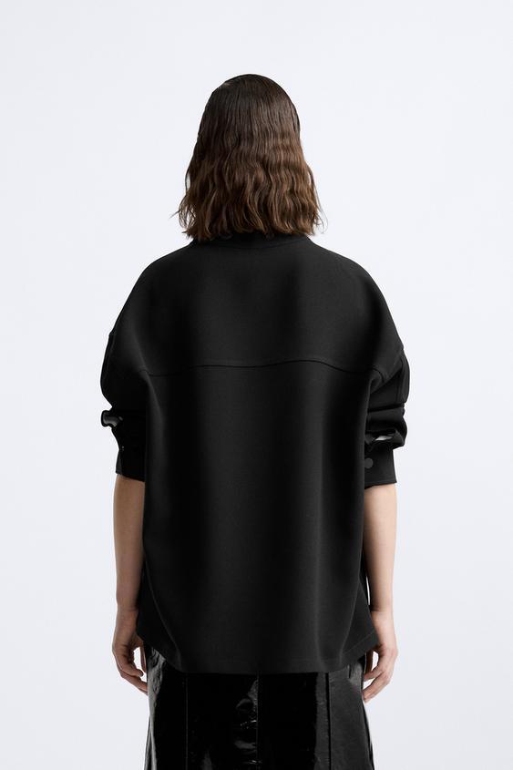 ZARA × STUDIO NICHOLSON ハイネック スウェットシャツ S ザラ ZARA × STUDIO NICHOLSON ハイネック スウェットシャツ S ザラ