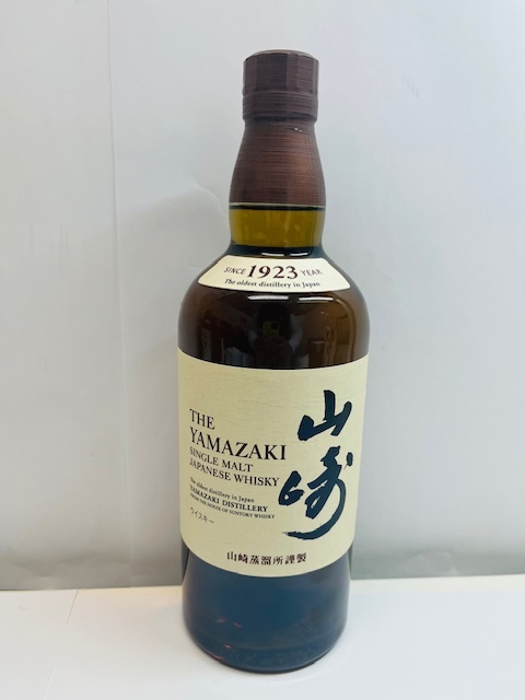 C-72729Y 【未開栓】山崎 NV シングルモルト 700ml 43％ ジャパニーズ ウイスキー お酒 箱なし 
