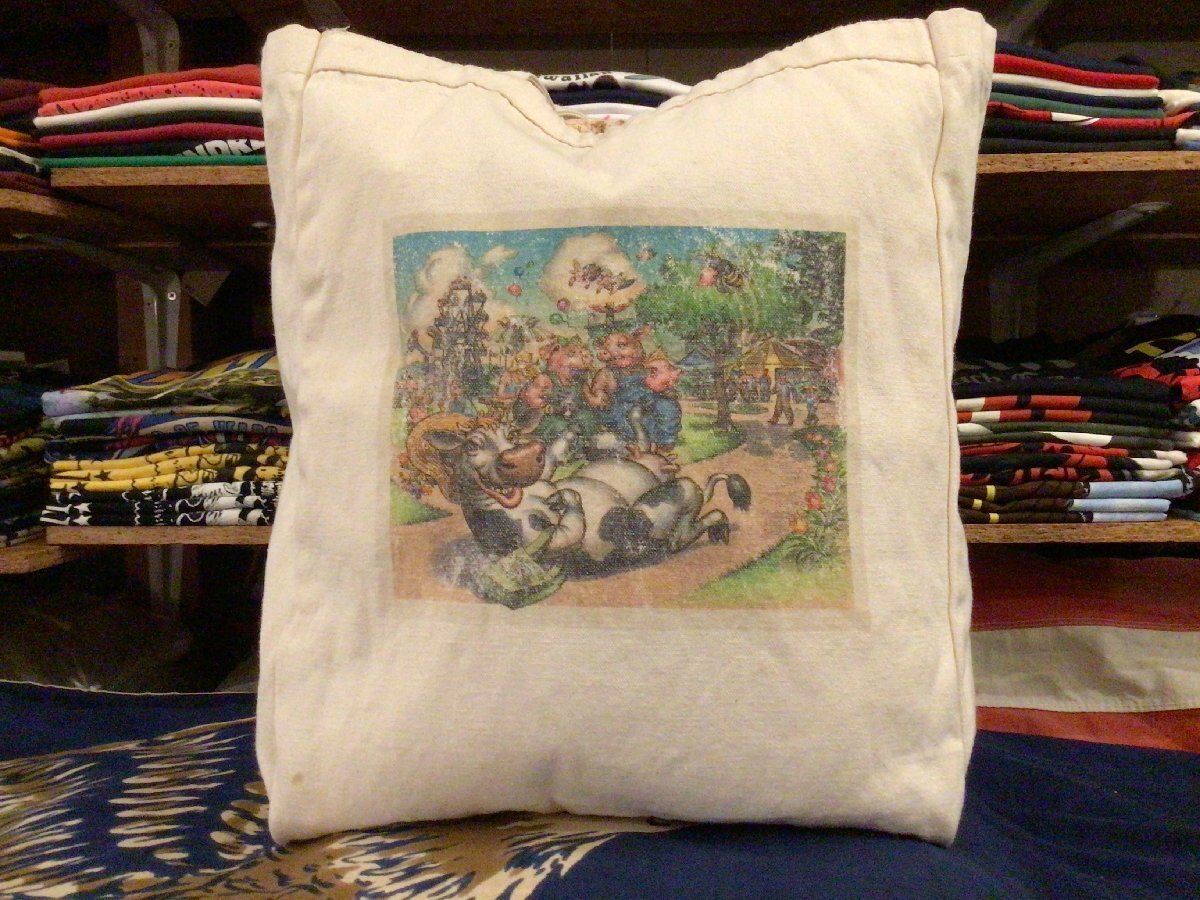 GEMLINE ANIMAL CANVAS TOTE BAG ジェムライン アニマル キャンバス トート バッグ 動物 絵本