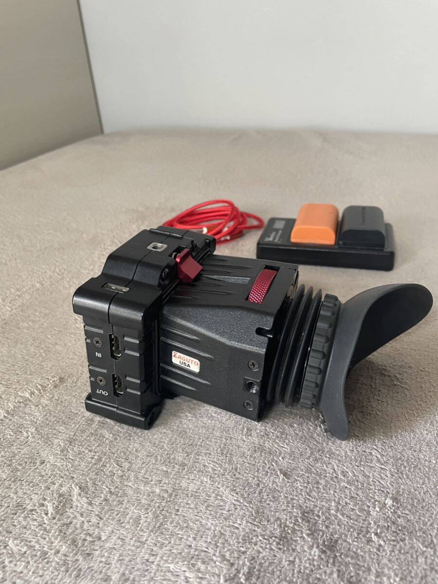 Zacuto EVF ファインダー　通電確認　現状渡し