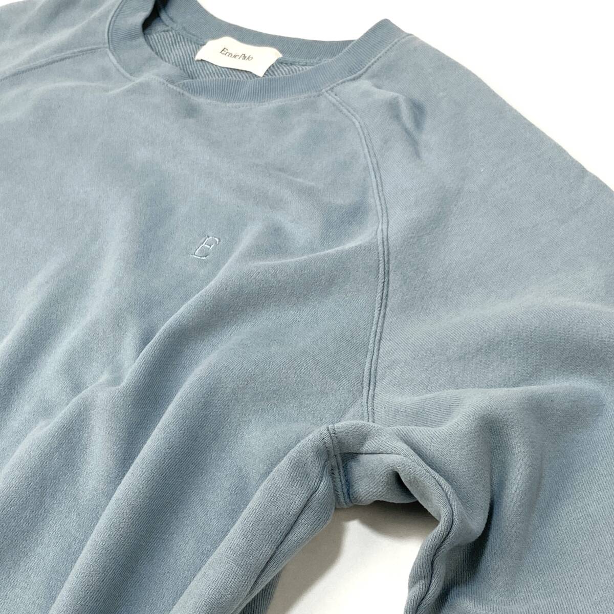 Ernie Palo / アーニーパロ 23AW 'E' Crew Neck Sweat / ロゴ Ernie Palo / アーニーパロ 23AW 'E' Crew Neck Sweat / ロゴ