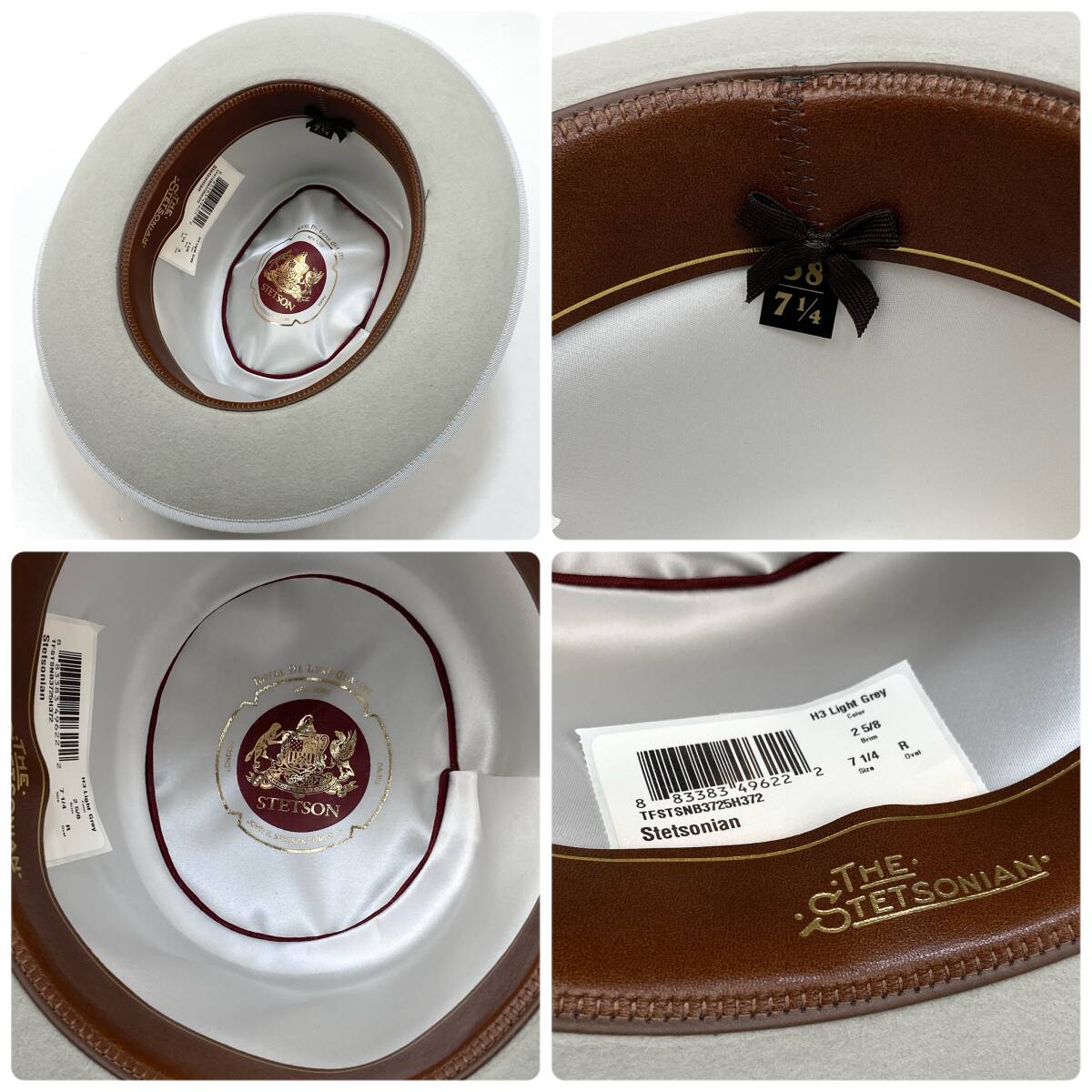 極美品 STETSON / ステットソン STETSONIAN REPRO 極美品 STETSON / ステットソン STETSONIAN REPRO