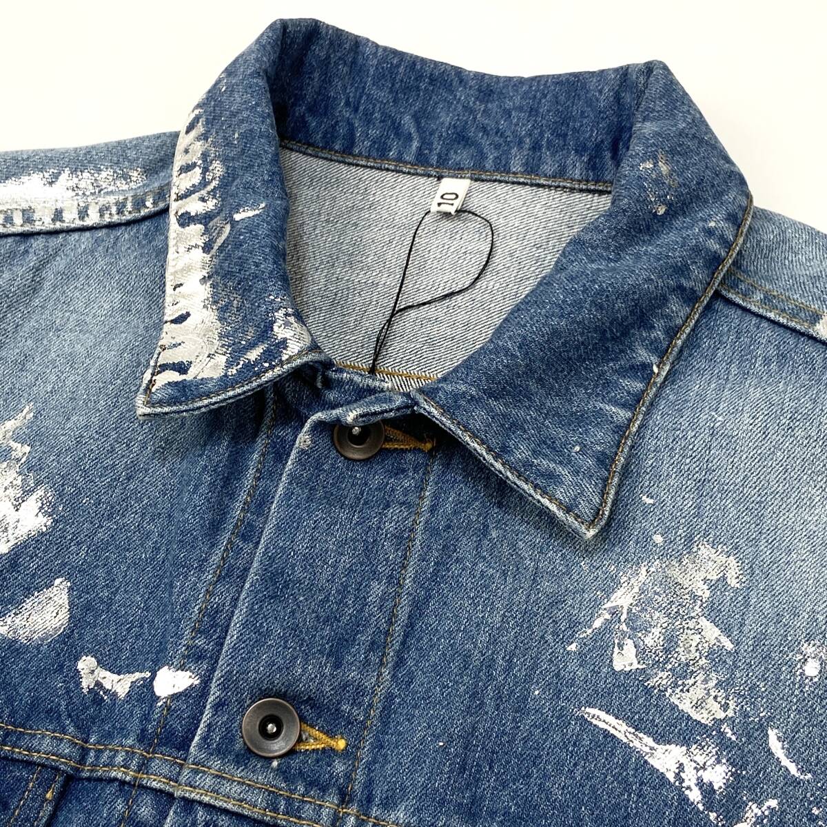 新品 KHOKI / コッキ 24SS Silver printed jacket シルバー 新品 KHOKI / コッキ 24SS Silver printed jacket シルバー