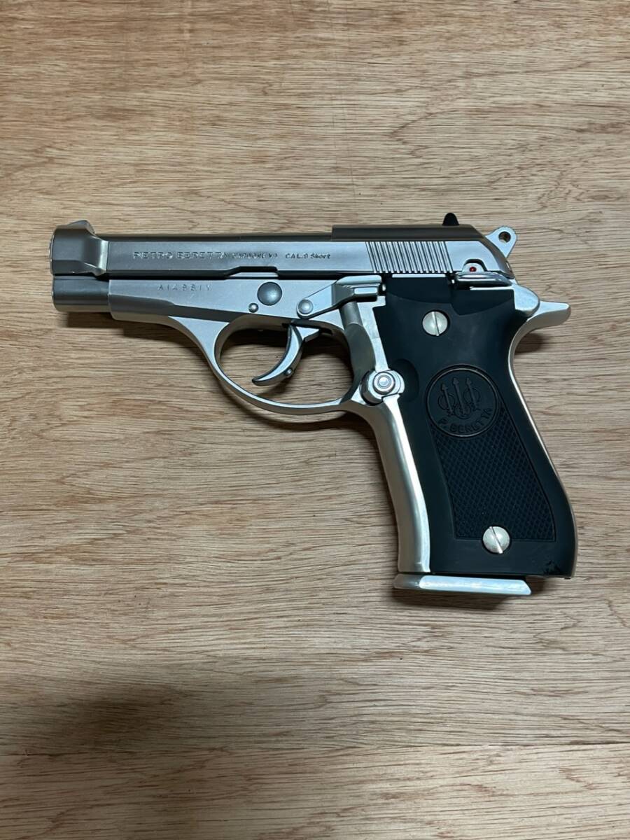 マルシン NEW BERETTA M84 STAINLESS FINISH SPG モデルガン ABS マルシン NEW BERETTA M84 STAINLESS FINISH SPG モデルガン ABS