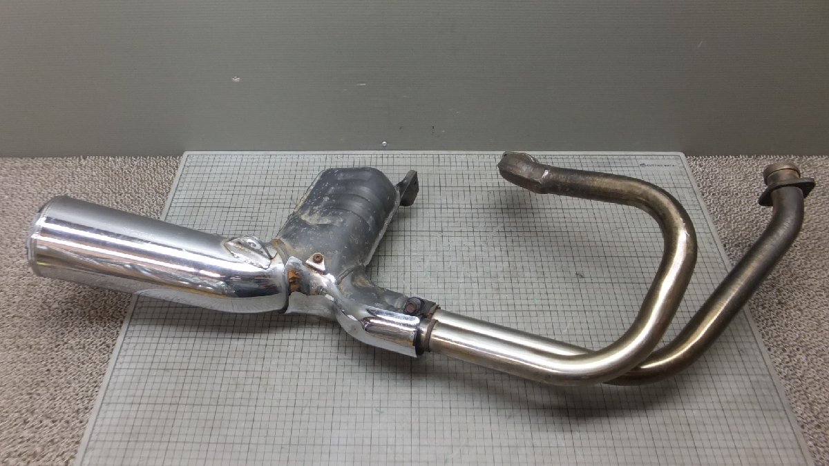 OO Bros 650 RC31 muffler full exhaust полный выхлоп HM MN8 SANKEI 2282 оригинальный осмотр BROSS Bros 400 HONDA