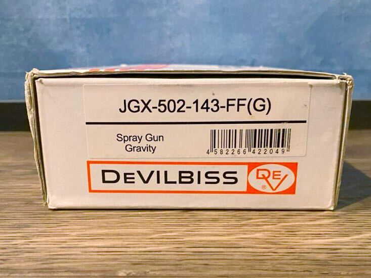 DEVILBISS De Ville винт гравитационного типа распылительный пистолет JGX-502-143-FF(G)