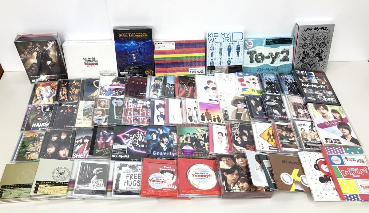 Kis-My-Ft 舞祭組 CD まとめ売り 48枚 DVD CDまとめ売り / 処分品 / Kis-My-Ft2 舞祭組 まとめ / 計56