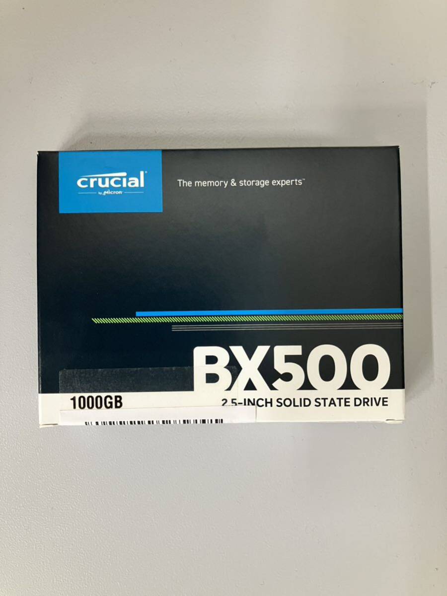 Crucial クルーシャル SSD 1TB(1000GB) BX500 SATA3 内蔵2.5インチ 7mm CT1000BX500SSD1
