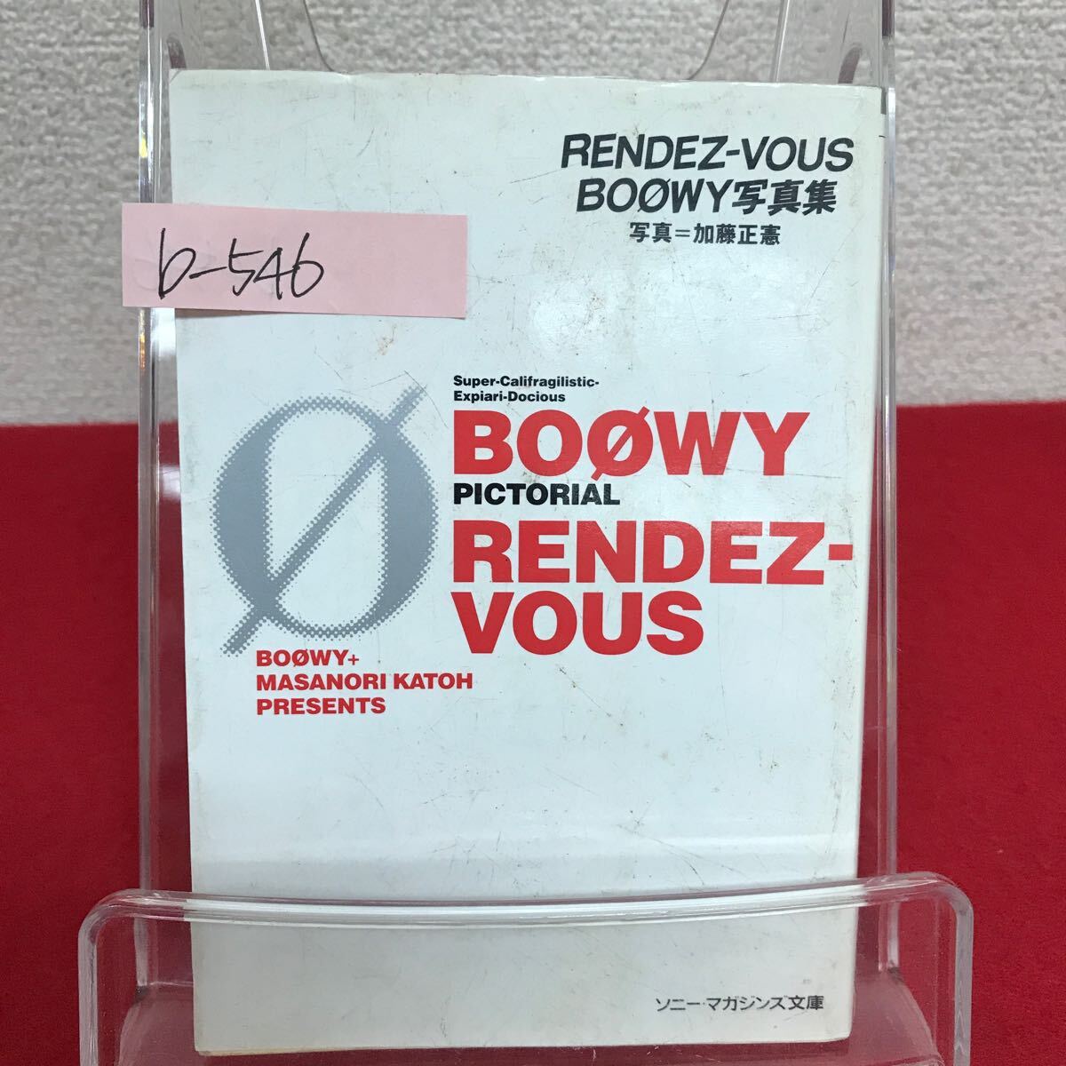 b-546 ※9 BOWY RENDEZ-VOUS BOWY写真集 写真/加藤正憲 1993年9月22日初版第1刷発行 ソニー・マガジンズ