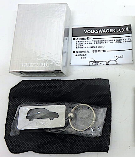【非売品!】Ж 未使用! フォルクスワーゲン ポロ スケルトン LED 時計 キーホルダー Ж VOLKSWAGEN Polo LED Watch Key Holder Ж VW Audi _画像1