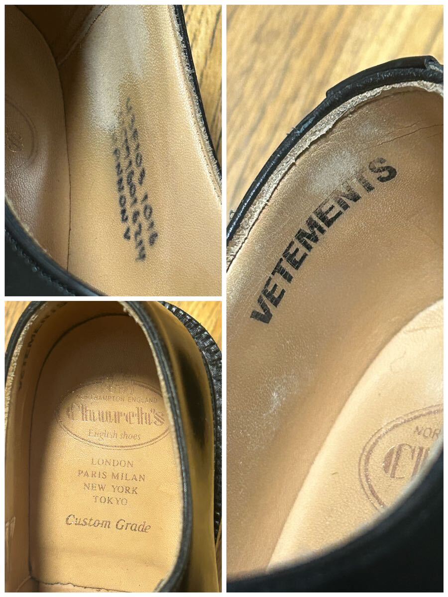 VETEMENTS Church's Shannon チャーチ ヴェトモン シャノン VETEMENTS Church's Shannon チャーチ ヴェトモン シャノン
