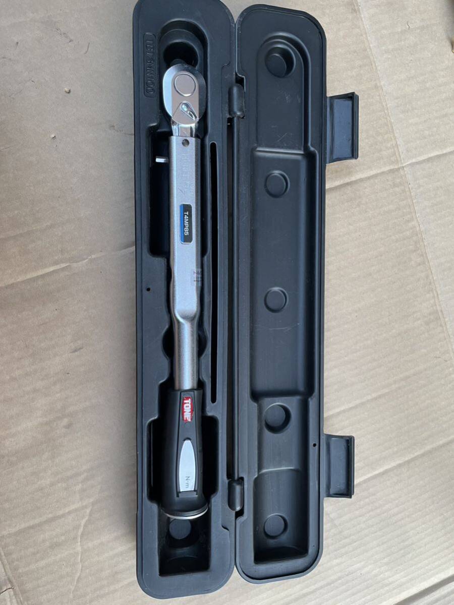 TONE トネホイルナット用トルクレンチ T4MP85
