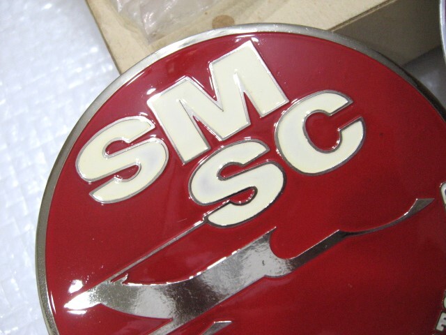 古着人気アイテム 車 グリル バッジ SMSC 鈴鹿サーキット 箱付き 旧車 自動車