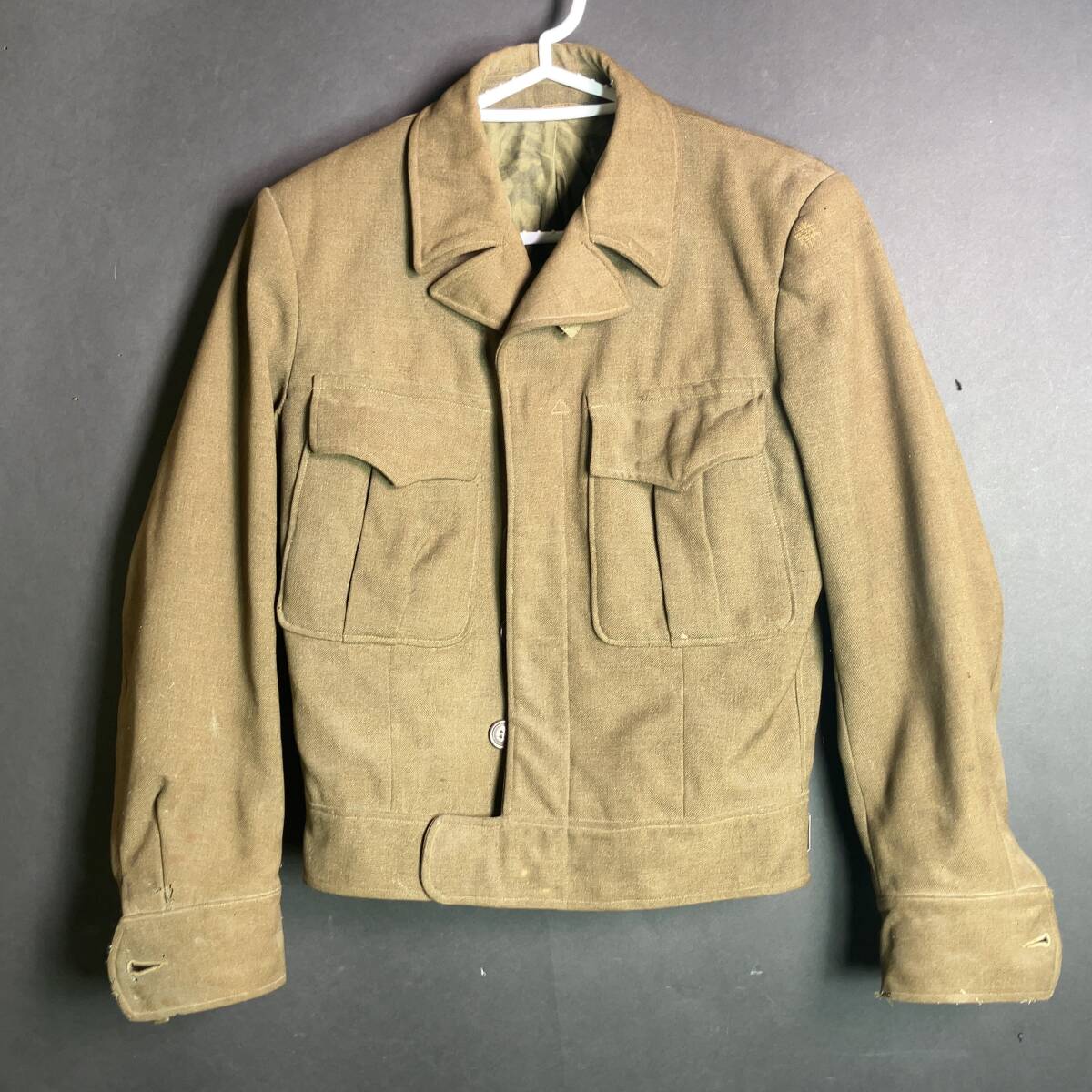 a13813 当時物　軍服　旧日本軍　大日本帝国　ミリタリー 陸軍　兵隊　蔵出し　うぶだし　時代物