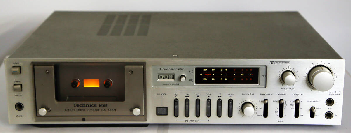 Technics カセットRS-M65 Yahoo!オークション - Technics RS-M65 テクニクス カセット