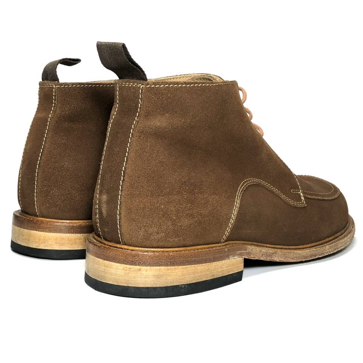 Footprints / BIRKENSTOCK 26.5cm メンズ 茶 ブラウン スエード ブーツ ビルケンシュトック 本革 革靴 レザーシューズ 中古 *管理AE91R162