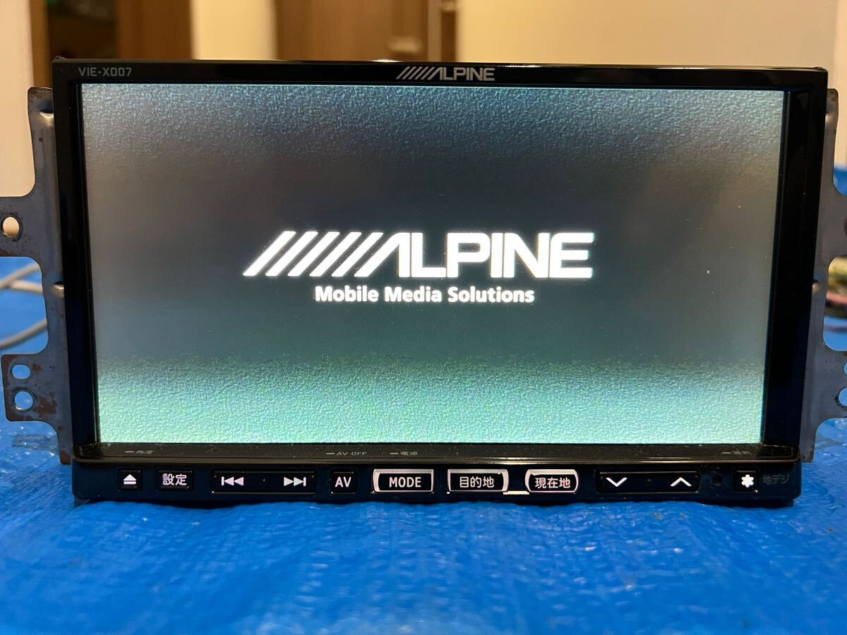 ALPINE 7型ワイドVGA LED液晶 SDナビ VIE-X007II アルパイン ALPINE 7型ワイドVGA LED液晶 SDナビ VIE-X007II アルパイン