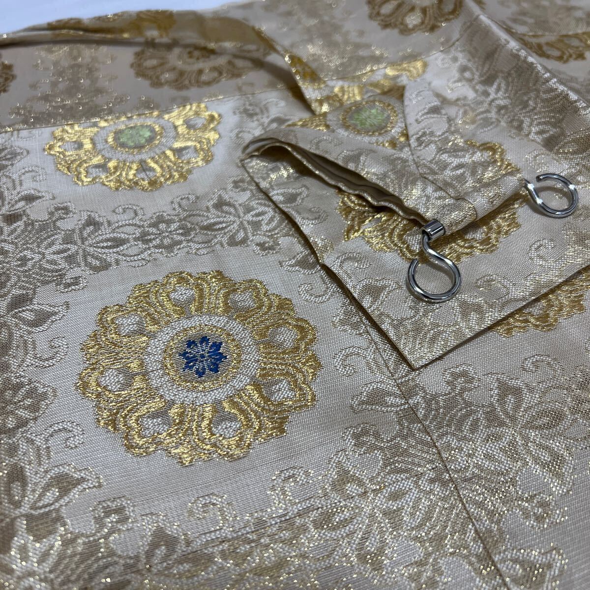 浄土宗 安藤法衣店謹製 本金別織 七條裟袈 七条袈裟 鳳凰紋 冬合用 僧侶仏教仏具法衣袈裟装束 本七條袈裟／南山衣 | 知恩院前渡辺法衣仏具店｜浄土宗各本山御用達