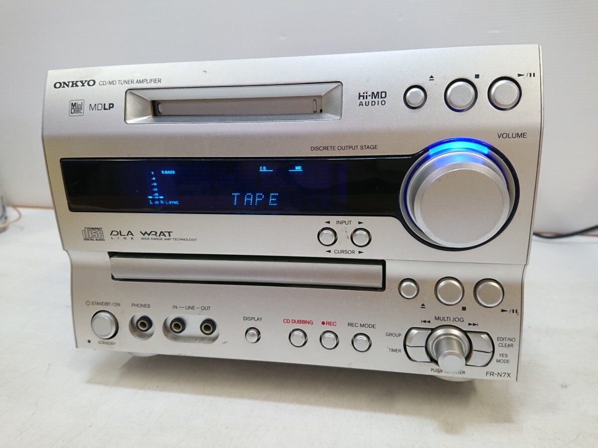 Amazon | ONKYO オンキヨー(オンキョー) FR-N7X CD/MDチューナー Amazon | ONKYO オンキヨー(オンキョー) FR-N7X CD/MDチューナー