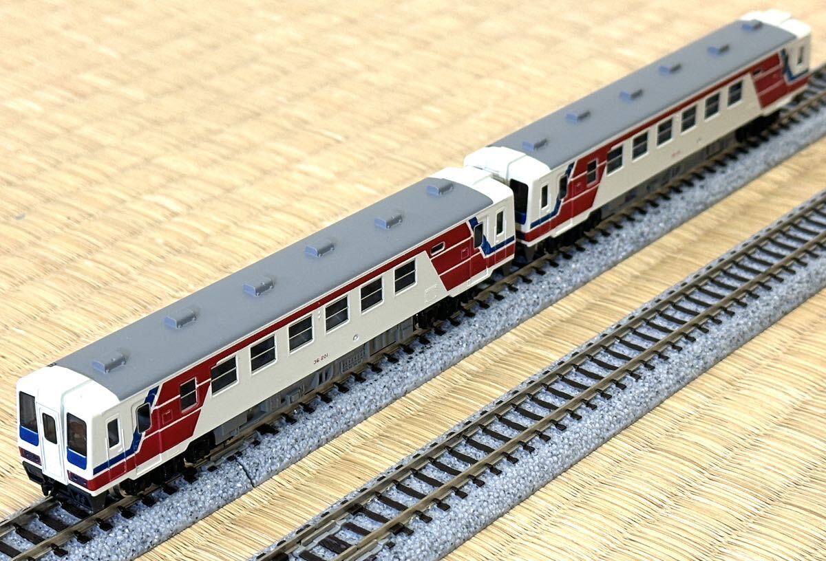 TOMIX 92103 三陸鉄道36型 2両セット 三陸鉄道 36形 更新色 (赤色) セット (2両セット) (鉄道模型