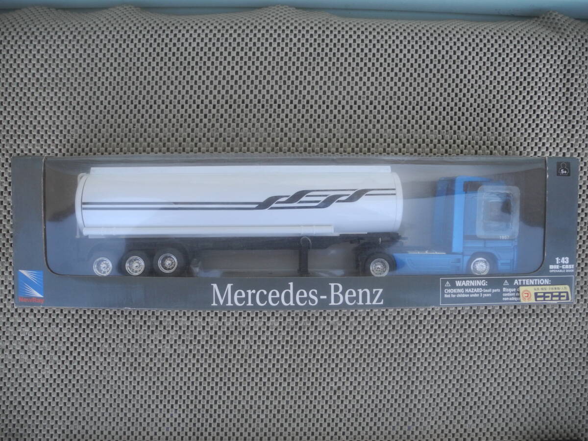 【新品未開封】NEWRAY - MERCEDES BENZ - ACTROS 1857 TANKER TRUCK NY15113 CAR50833