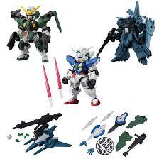 全5種フルセット エクシア デュナメス リゼル 拡張セット モビルスーツ アンサンブル 15 MOBILE SUIT ENSEMBLE 未使用内袋未開封品