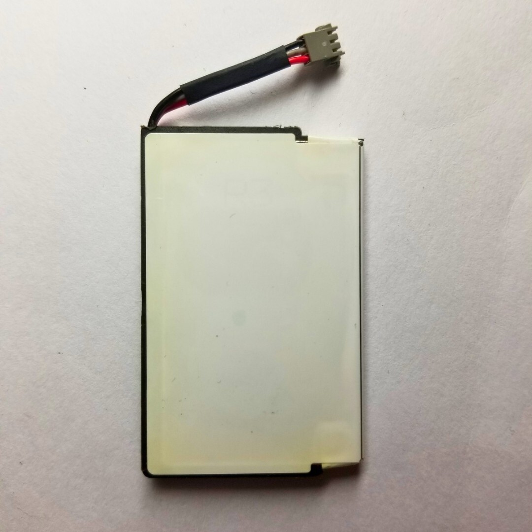 京セラ WILLCOM Y!mobile WX300K 電池 純正バッテリー LD300K 動作未確認 ジャンク品_画像2