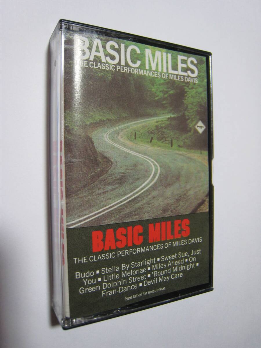 【カセットテープ】 MILES DAVIS / BASIC MILES - THE CLASSIC PERFORMANCE OF MILES DAVIS US版 マイルス・デイビス