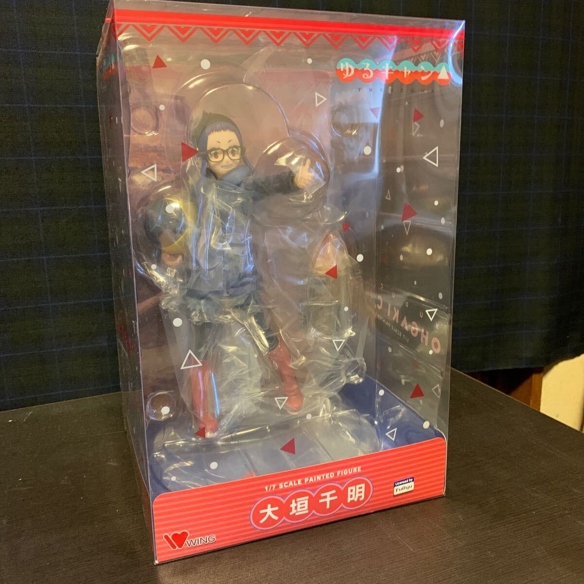 【中古未開封】ゆるキャン 大垣千明 1/7スケール ABS&PVC製 塗装済み完成品フィギュア
