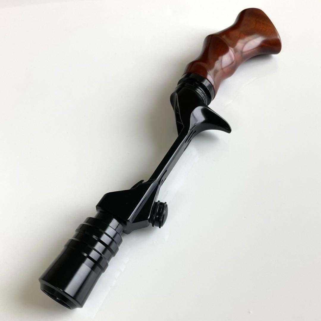 新品】トラウト用ハンドル ロッドビルディング ウッドガン 新品】トラウト用ハンドル ロッドビルディング ウッドガン