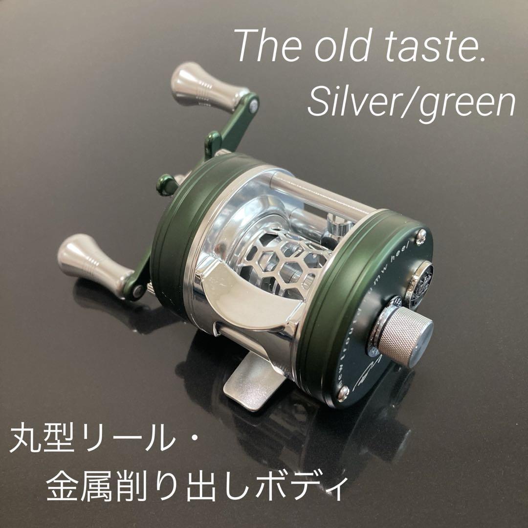 新品】渓流ベイトリール 丸型リール トラウト用 シルバー 新品】渓流ベイトリール 丸型リール トラウト用 シルバー