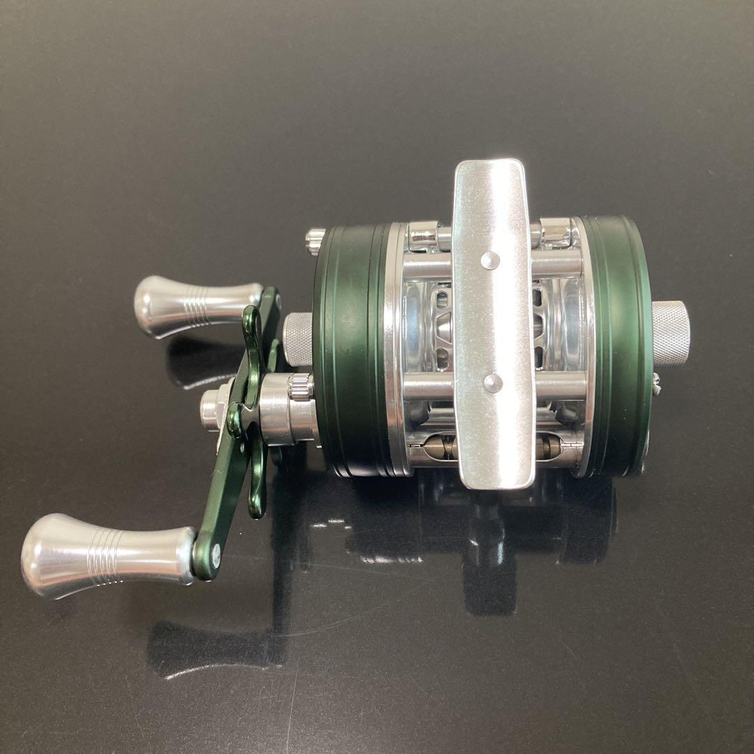 新品】渓流ベイトリール 丸型リール トラウト用 シルバー 新品】渓流ベイトリール 丸型リール トラウト用 シルバー