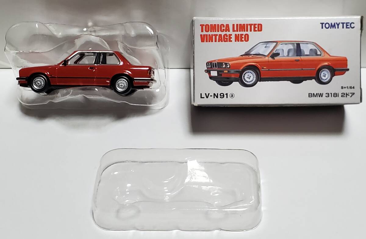 BMW 318i 2ドア 赤 トミカ リミテッド ヴィンテージ ネオ