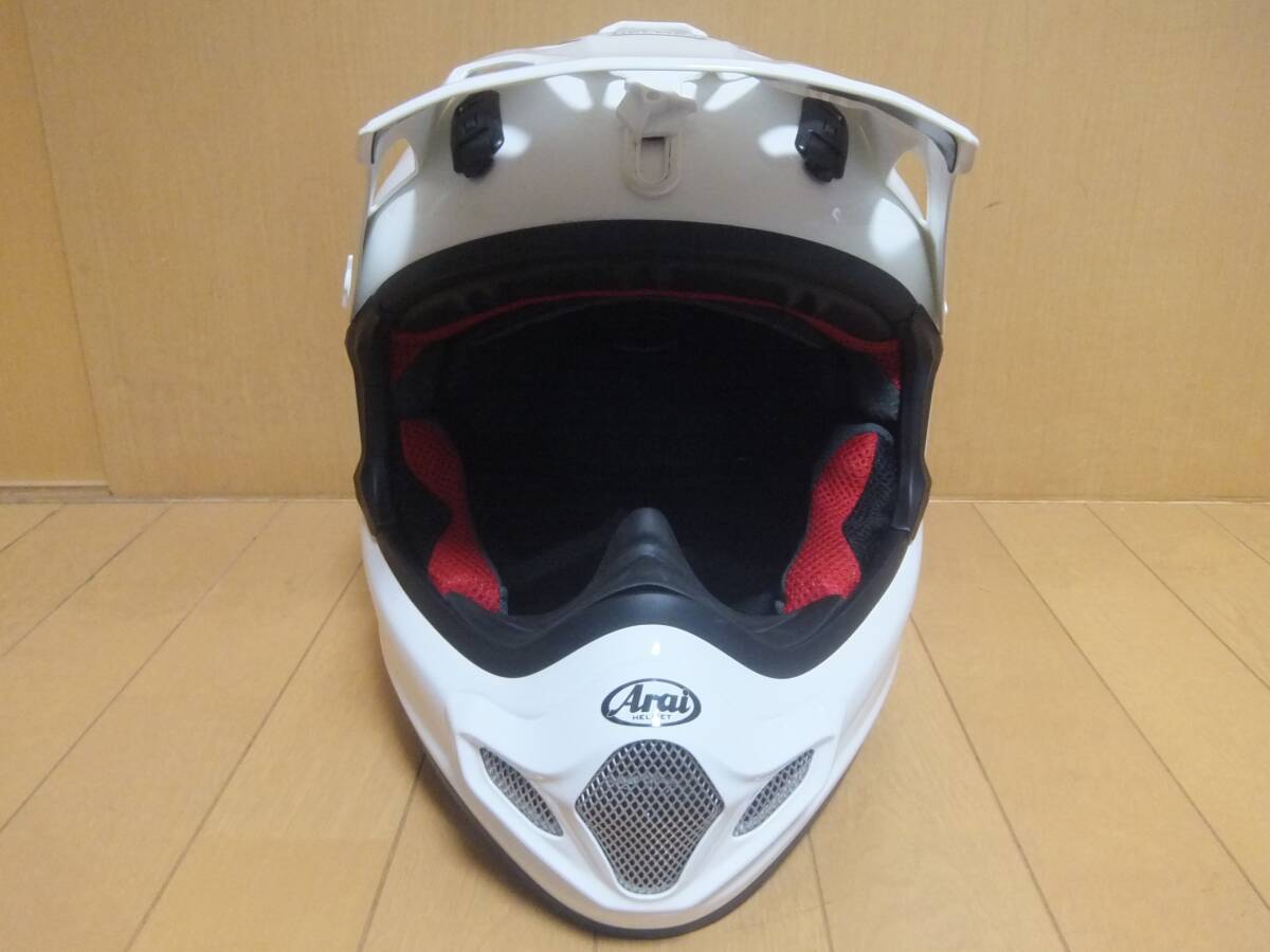 新品未使用 アライ Vクロス4 V-CROSS4(白) Lサイズ ヘルメット Yahoo!オークション - 美品 Arai アライ Vクロス4 V-Cross4