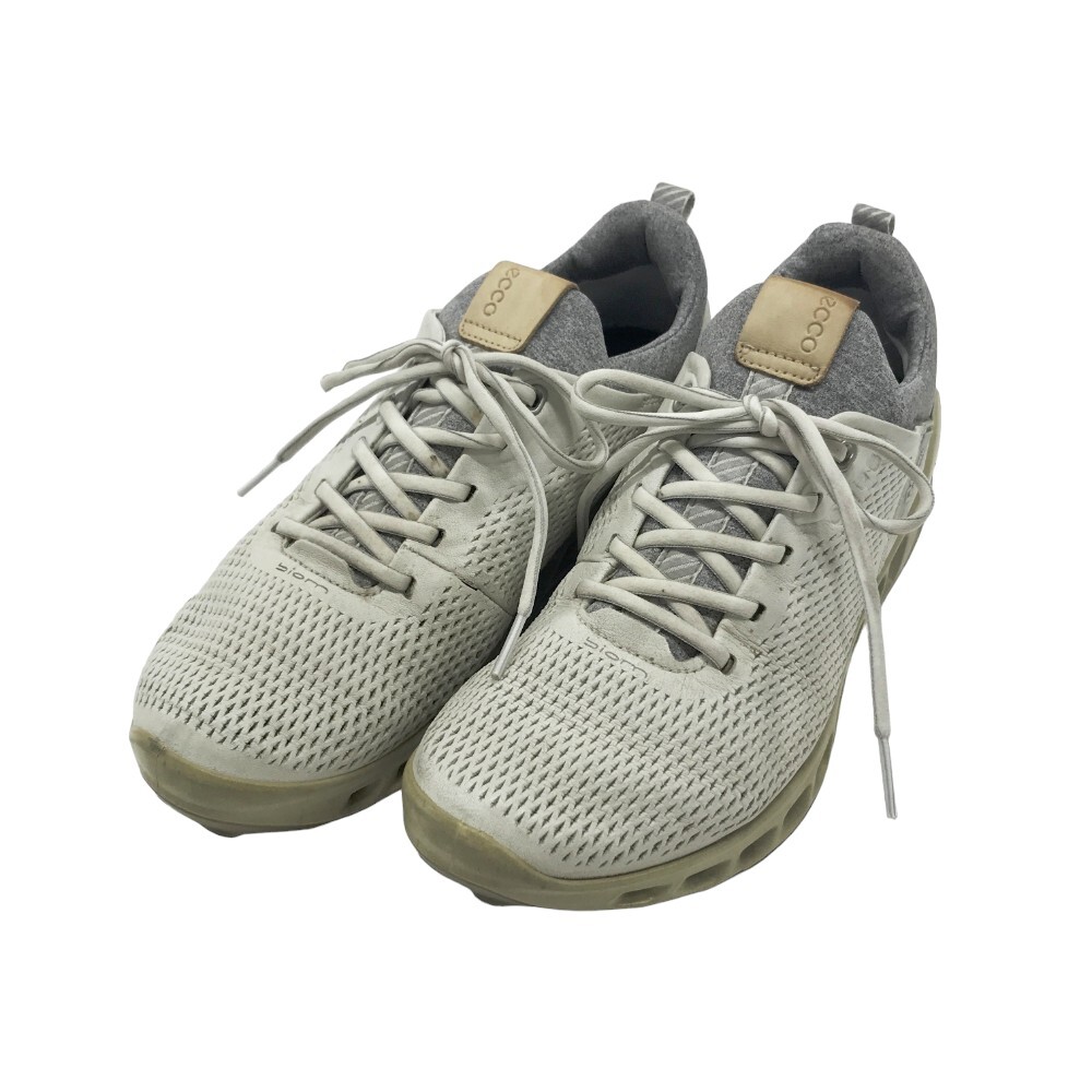 ecco エコー 102104 01007 BIOM COOL PRO スパイクレスゴルフシューズ ホワイト系 25.5 [240101238170] ゴルフウェア メンズ