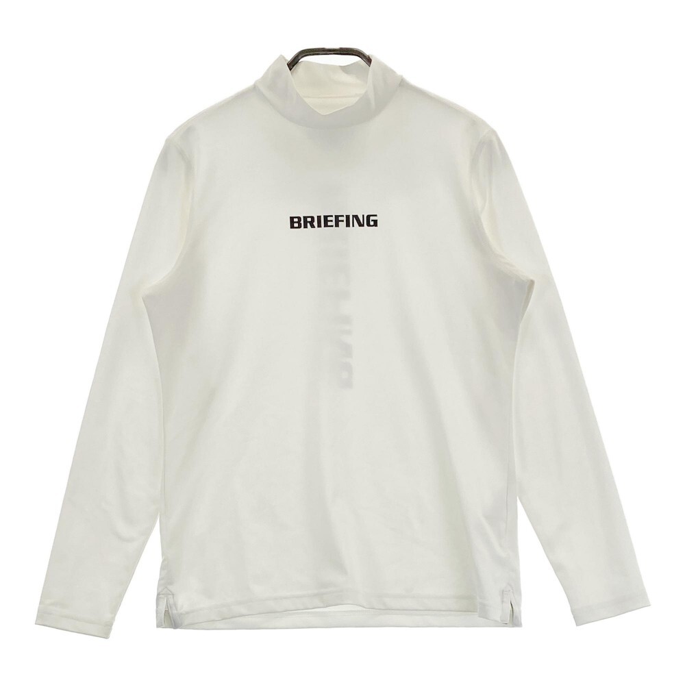 BRIEFING GOLF ブリーフィング 2022年モデル ハイネック 長袖Tシャツ ホワイト系 S [240101249048] ゴルフウェア レディース