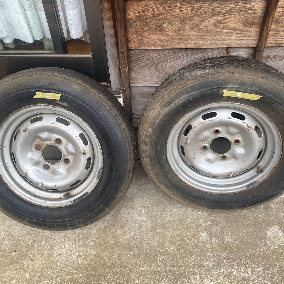 SR311 純正スチールホイール トピースチールホイール　当時物ホイール