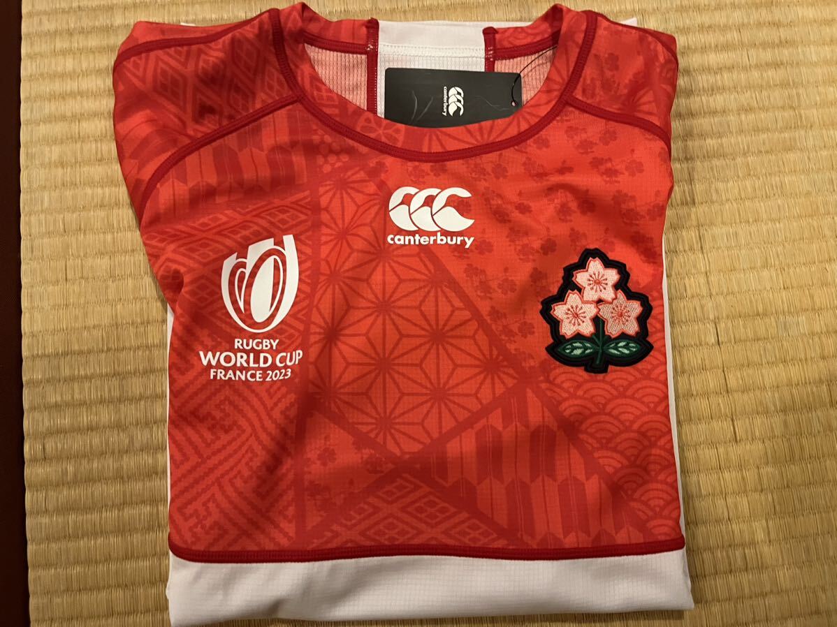 激レア選手支給新品　ラグビー　日本代表　ワールドカップ　フランス2023大会　Tシャツ　サイズＬ