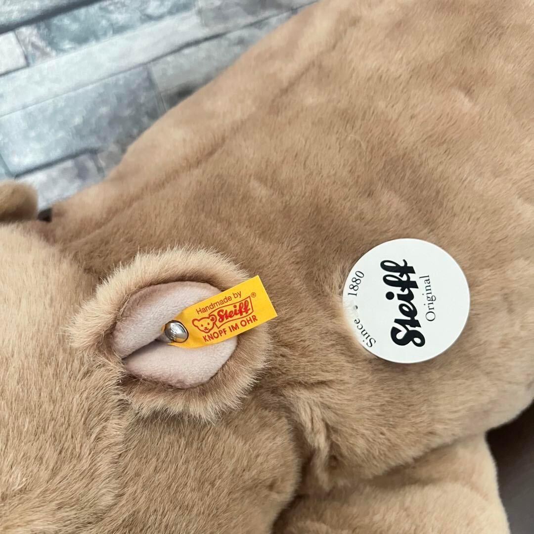 激レア Steiffシュタイフ カバ 動物 特大 ぬいぐるみ 人形 抱き 激レア Steiffシュタイフ カバ 動物 特大 ぬいぐるみ 人形 抱き